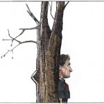 Justin Trudeau Hiding