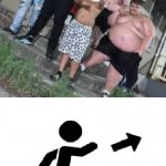fat dudes vs stairs
