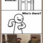 oh noes | image tagged in knock knock asdfmovie,fbi open up,funny memes | made w/ Imgflip meme maker
