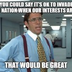 Office Space Bill Lumbergh Meme Generator - Imgflip