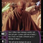 Mace Windu Jedi card