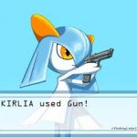 Kirlia used gun