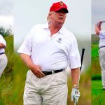 Fat Donald Donnie J Trump  girther,