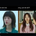 we loved her in squid game , but DAMN her character in All of us are dead was just asking a SLAP ?? | image tagged in lee na-yeon,sgmeme,venuerific,venuerificmeme,allofusaredead | made w/ Imgflip meme maker