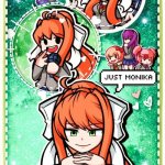 Monika temp THX SAYORE!!!! meme