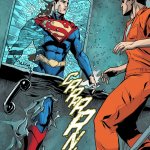 Superman phasing through wall