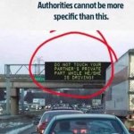 Authorities cannot be more specific than this