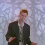 Never gonna GIF Template