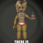 chica karen | EXCUSE ME; THERE IS A HAIR IN THIS | image tagged in chica from fnaf 2 | made w/ Imgflip meme maker