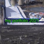 My portfolio 2021 vs 2022 | @pablo_antoniov; my portfolio 2021; my portfolio 2022 | image tagged in beijing olympics | made w/ Imgflip meme maker