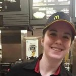 McDonald's Countertop Girl template