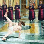 jesus breakdancing