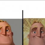 Mr Incredible becoming canny version 2 template