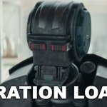 Frustration Loading Robot meme