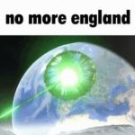 No more England