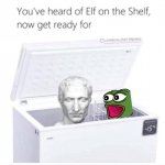 Caesar in the freezer meme