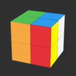 Rubix cube solve GIF Template