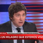 milei es un milagro que estemos vivos