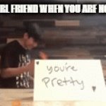 U G L Y | YOUR GIRL FRIEND WHEN YOU ARE NOT HOME | image tagged in gifs,meme,funny | made w/ Imgflip video-to-gif maker