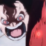 Luffy screaming