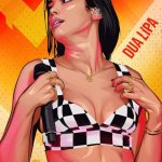 Dua Lipa cartoon