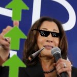 Kamala Harris upvotes deal with it cigar