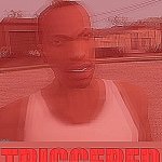 Carl Johnson Triggered meme