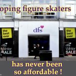 Doping figure skaters | doping figure skaters; has never been 
so affordable ! | image tagged in drugs,drugtest,athletic,winter olympics,sports,ice skating | made w/ Imgflip meme maker