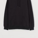 Black hoodie template