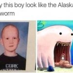 Alaskan bullworm kid meme
