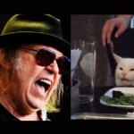 neil young white cat