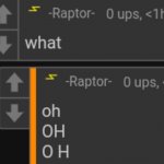 raptor having a sudden realization