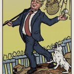 trump Tarot card