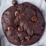 Double chocolate chip cookie