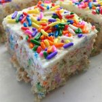 funfetti rice crispie