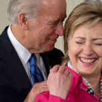Biden sniffing Hillary Clinton template