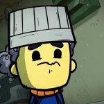 Meep flipping levers GIF Template