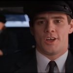 this isnt my real job you know limo driver jim carrey dumb and d meme