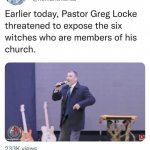 Pastor exposes his own flock