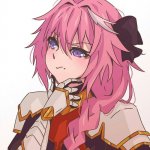 Does anybody know what anime Astolfo from? | image tagged in astolfo hmm meme | made w/ Imgflip meme maker