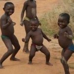 black kids dancing