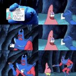 Patrick not my wallet shortened template