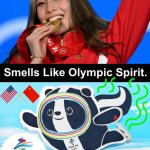 Eileen Gu Switches Countries Wins Gold For China meme