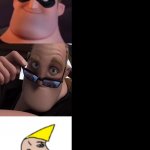 Mr Incredible becoming chad