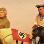Russian nazi circus goats
