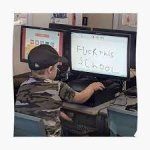 Kid Bes a savage