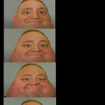 Mr Incredible becoming fat template