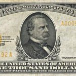 Thousand Dollar Bill template