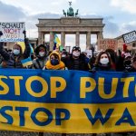 German anti-Putin protest