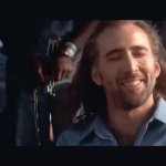 Nicolas Cage hair in wind GIF Template
